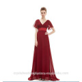 Wholesale Good Quality alibaba O neck white Royal Blue purple green Beach Long weddings Bridesmaid Evening Dresses LB56